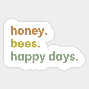 Funny Beekeeper, Beekeeping Gift, Bee Lover Sticker